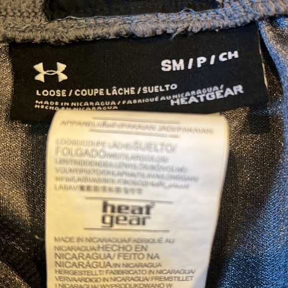 Grey Under Armour Mens Shorts w/Drawstring Waist Size Mens Small - Picture 5 of 5